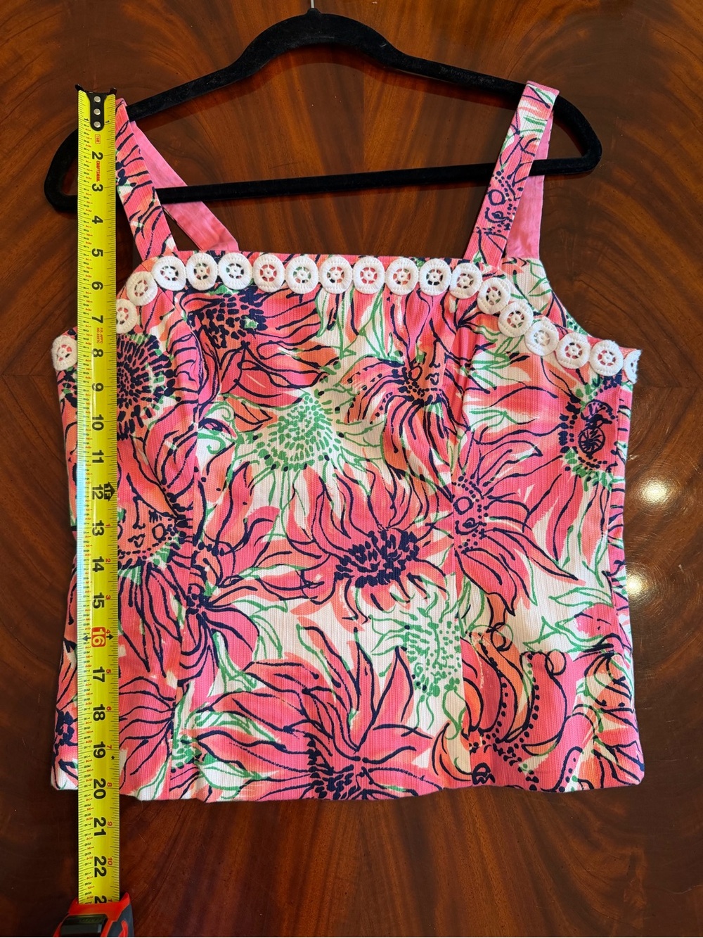 NWT Lilly Pulitzer Shine Your Bright 3-Piece Set Duster Top Pant 6/8 - Picture 15 of 16